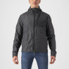 GIACCA INVERNALE ANTIVENTO CON CAPPUCCIO Castelli Riscalda Puffy jacket GREY POLARTEC