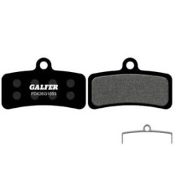 pastiglie freno Galfer per Shimano Deore 4 pistoncini, Saint, Zee