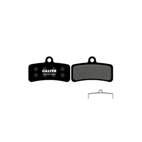 pastiglie freno Galfer per Shimano Deore 4 pistoncini, Saint, Zee