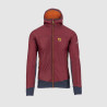 Giacca invernale con cappuccio karpos Federa jacket red