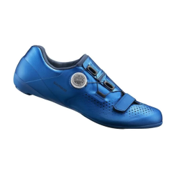 scarpe bici da strada shimano rc5 blue