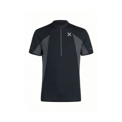 maglietta montura track zip t-shirt taglia xl black