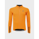 Giacca Invernale Ciclismo Antivento SlimFit Pissei Prima Pelle Orange