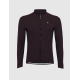 Giacca Ciclismo Invernale Pissei Prima Pelle Antivento Manica Lunga Fullzip Viola