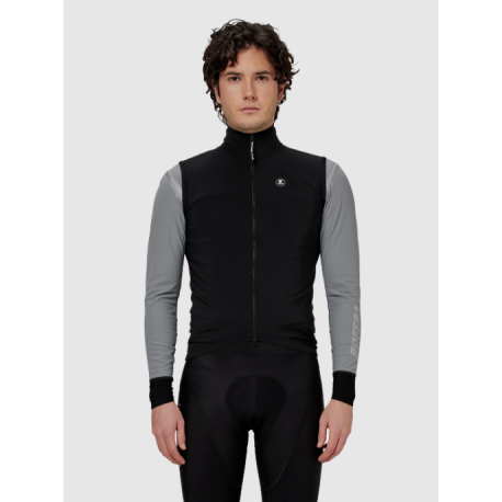 Gilet Ciclismo Antipioggia Tascabile 4season Bufera Vest Black
