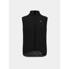 GILET CICLISMO LEGGERO TASCABILE PISSEI ANTIACQUA VENTO LIGHT BLACK