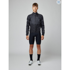 Giacca ciclismo Antivento 4season Tascabile Pissei Alito Black Fullzip