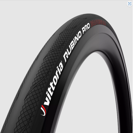 Copertone Allenamento Ciclismo 4Season Cicloturismo Vittoria Rubino Pro 700x 25c Black 25-622 TLR 11A.00.141