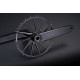 Guarnitura Road Gravel Garbaruk Crankset 170mm BB30 Black Green 5907441600170