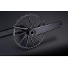 Guarnitura Road Gravel Garbaruk Crankset 170mm BB30 Black Green 5907441600170