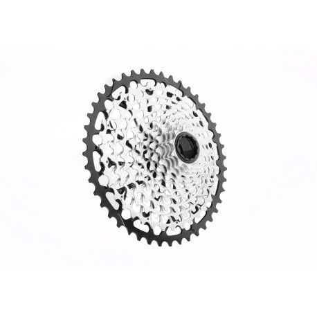 Cassetta Gravel Mtb 12 velocita' Sram XD XDR 10-48T Black-Silver Garbaruk Cassette