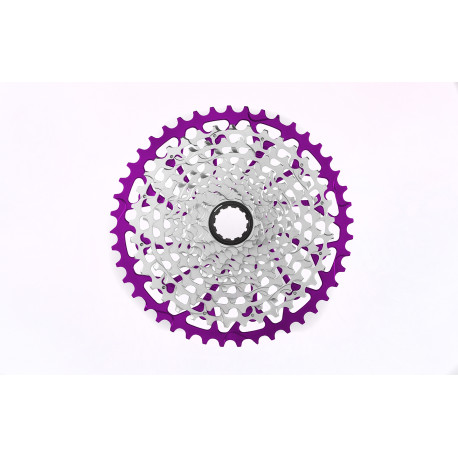 Cassetta Gravel Mtb 12 velocita' Sram XD XDR 10-50T Black-Violet Garbaruk Cassette 5907441532549