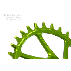 Corona Rotonda Garbaruk 1x 10/11/12 speed Green 38T 3mm offeset DM Guarnitura Sram AXS 5907441569743