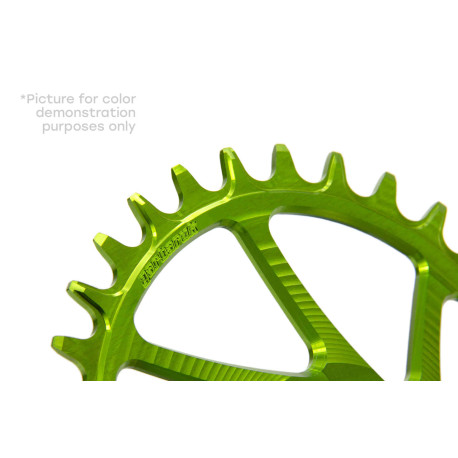 Corona Rotonda Garbaruk 1x 10/11/12 speed Green 38T 3mm offeset DM Guarnitura Sram AXS 5907441569743