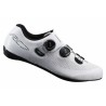 Scarpa Ciclismo Strada Doppio Boa Carbonio Shimano RC7 Bianco SH-RC701
