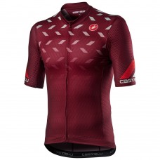 Maglietta Castelli Avanti Jersey Dark Grey e Bordeaux