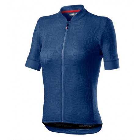 Maglietta Promessa Jacquard Jersey Blue